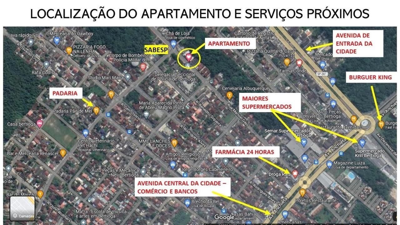 Apartamento No Centro De Bertioga Apartment Екстериор снимка